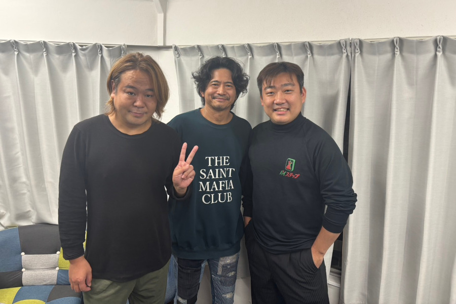 鈴木達也プロと萩原聖人さんにて(2025年9月)